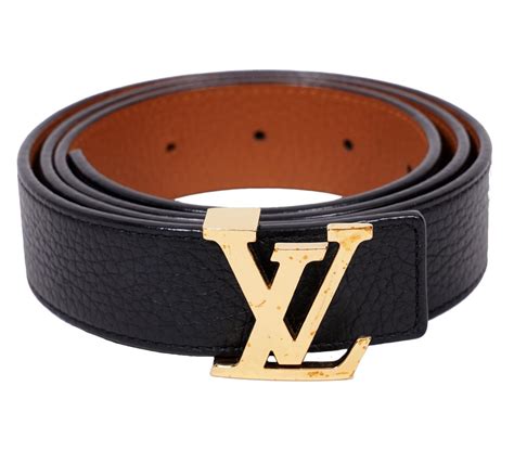 all black lv belt|louis vuitton brown belt women's.